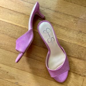 Jessica Simpson Pink Kitten Heels Sz 8